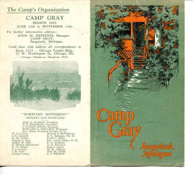 Camp Gray Bulletin 1925 -1